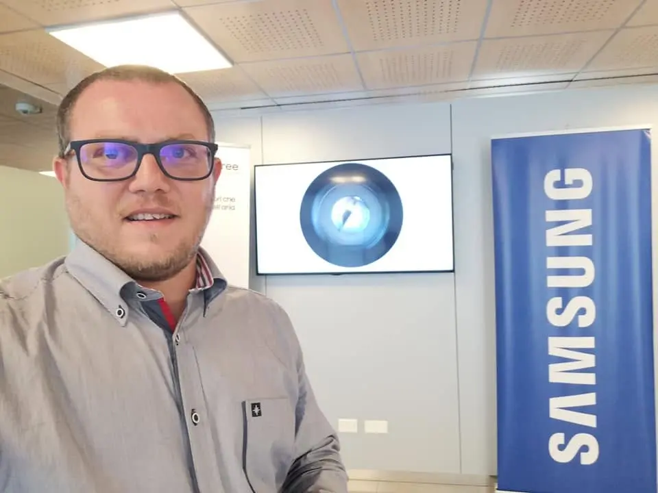 Nicola Casto alla formazione tecnica Samsung